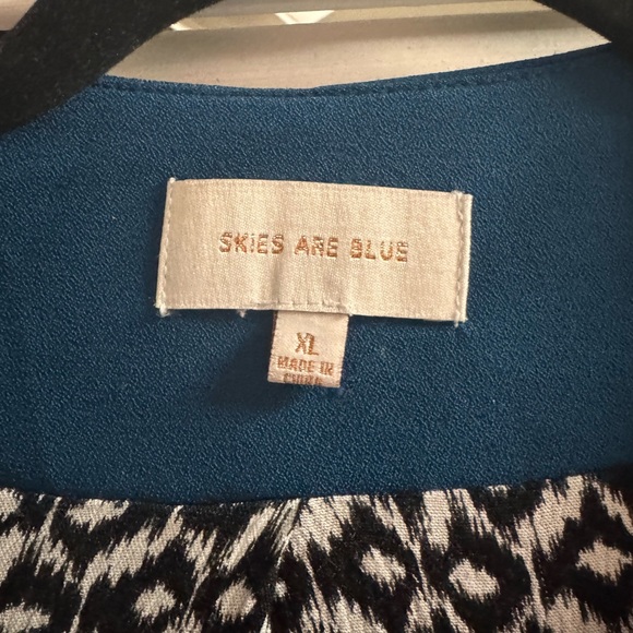 Skies Are Blue Teal Blazer - Picture 2 of 2